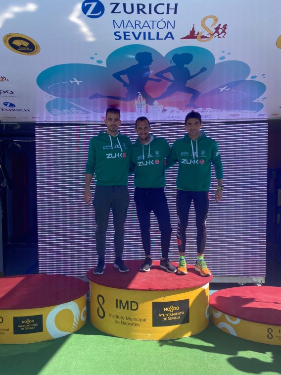 El equipo masculino de La Blanca, se proclama campeón de España de maratón El equipo masculino de La Blanca, se proclama campeón de España de maratón