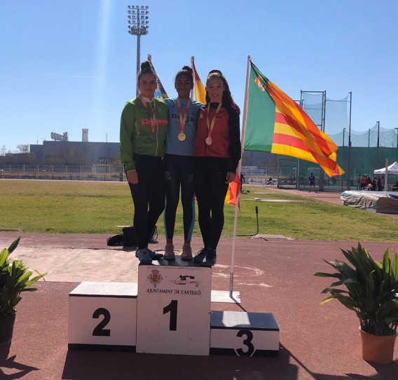 Mencía Alegre, subcampeona de España sub 18 de disco en Castellón Mencía Alegre, subcampeona de España sub 18 de disco en Castellón