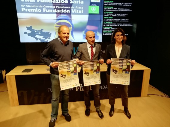 La 15ª edición del Circuito de carreras populares de Álava contará con siete pruebas entre marzo y junio   
