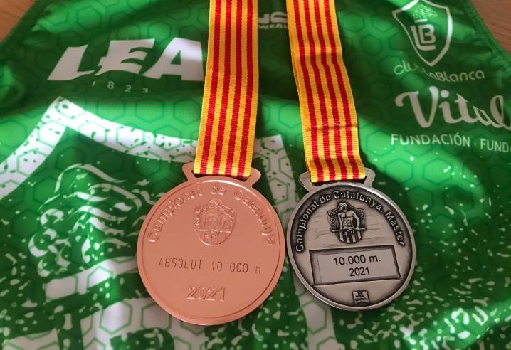 Laura Cebollada, bronce en el campeonato de Cataluña en 10000 metros en pista
