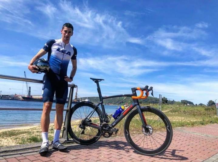 Urko Herrán concluye sexto en el campeonato de España de duatlón celebrado en Avilés