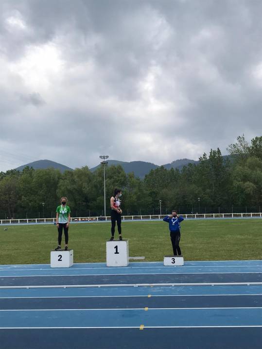 La atleta LEA LaBlanca Ane Loyo se proclama subcampeona de Euskadi en el heptathlon sub18