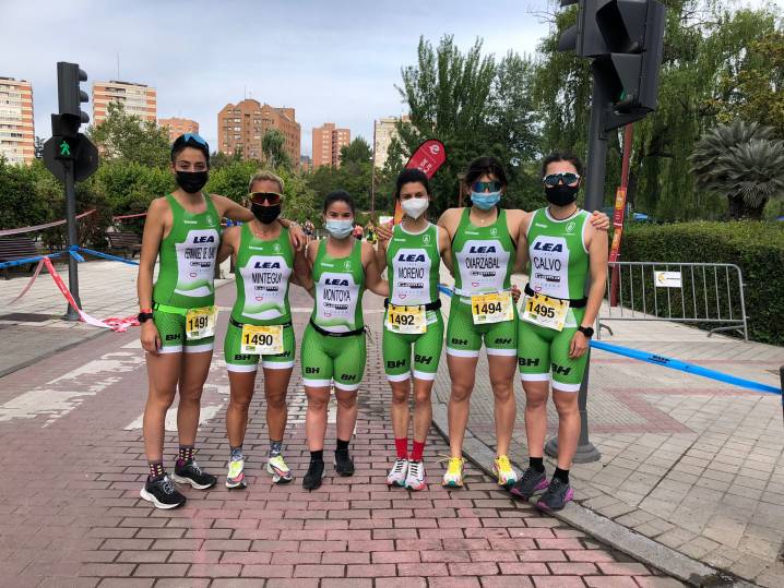 Una avería mecánica priva al LEA La Blanca del ascenso a Segunda División por clubes de duatlón