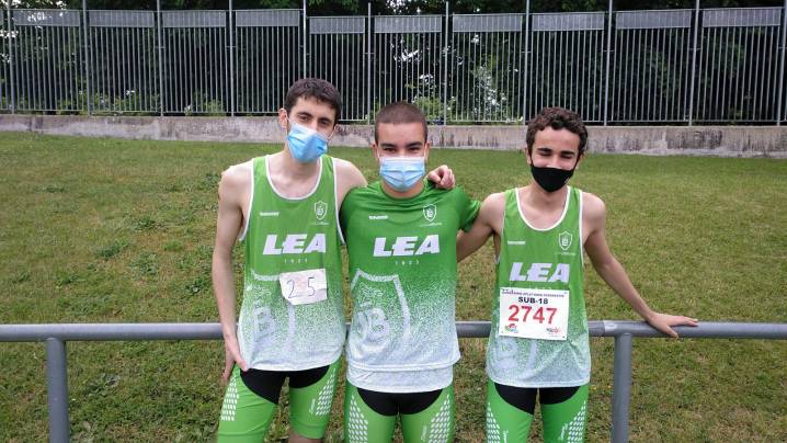 Ocho oros, seis platas y cinco bronces para LEA La Blanca en el campeonato de Álava absoluto