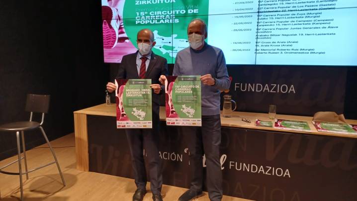 Regresa la 15ª edición del Circuito de Carreras Populares - Premio Fundación Vital Fundazioa 
