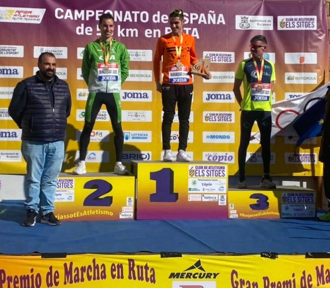 2 Medallas Plata Absolutas en el Cto. España 50 Km. ruta